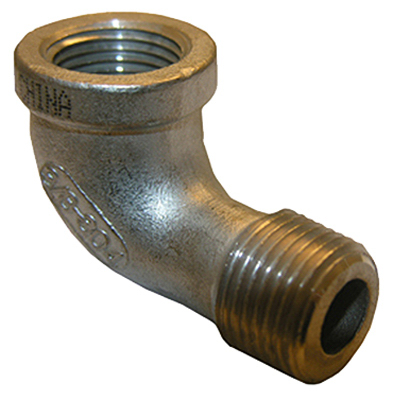 0.375 In. Stainless Steel 90d Eg Star Drive Elbow