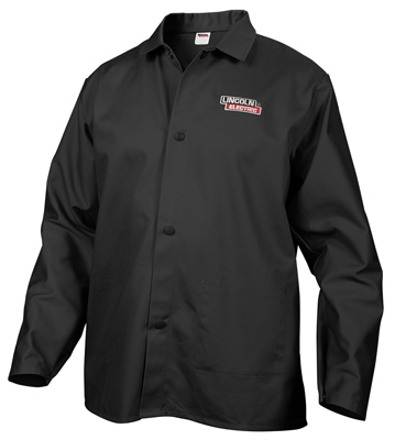 210012 Male Large Black Cloth Welding Jacket