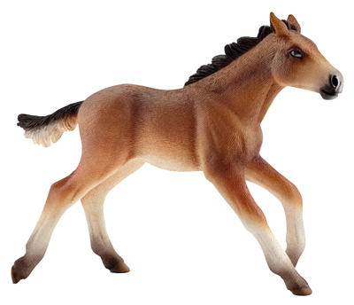 210654 Mustang Foal Schleich, Brown