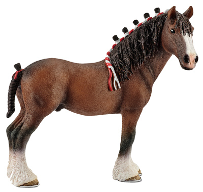 210656 Clydesdale Foal Schleich, Brown