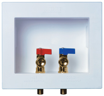153987 Dual Wash Outlet Box