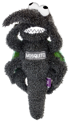True Value 210513 Multipet Plush Mosquito Dog Toy