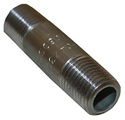 0.25 X 4 Stainless Steel Pipe Nipple