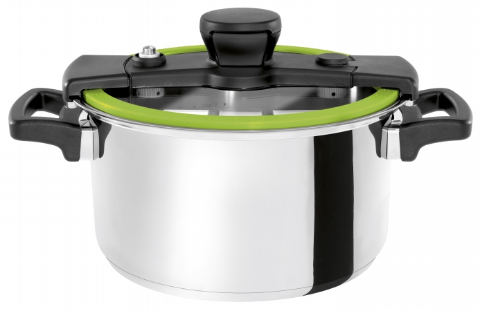 S4g The Sizzle 4 Liter Pressure Cooker, Green