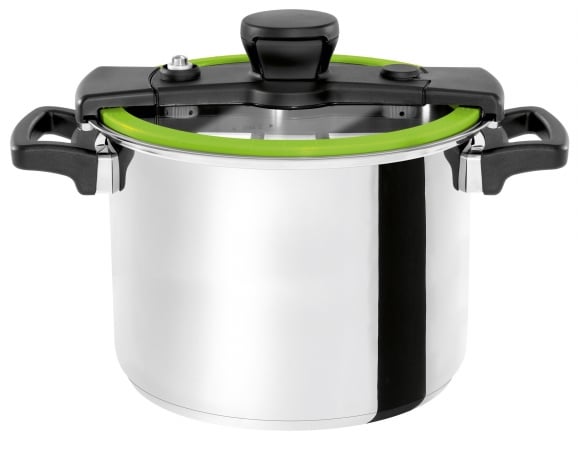 S8g The Sizzle 8 Liter Pressure Cooker, Green