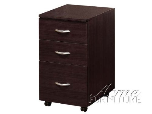 12106 27 X 20 X 16 In. Marlow File Cabinet With 3 Drawers, Espresso