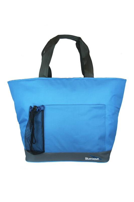 Insulated Shopping Tote Bag, Blue - Extra Large