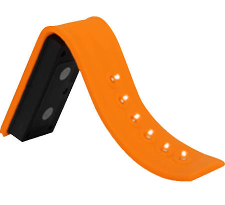 Magnetic Silicone Orange 6 Led Flex Orange Flashlight 3 Functions Handsfree (42640)