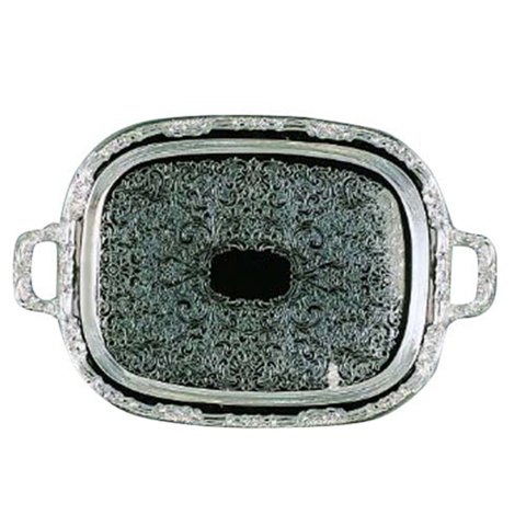89796 Elegance Footed Tea Tray, 22 In.