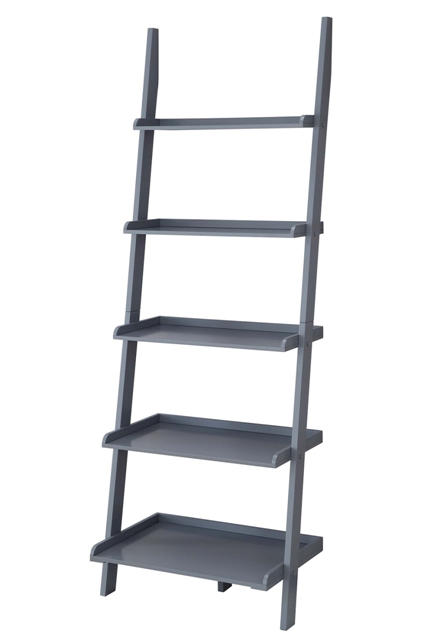 8043391gy Bookshelf Ladder, 72 X 14 X 24 In.