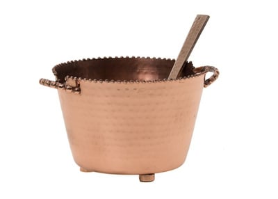 Classic Touch Mdlc72c Beaded Dip Bowl, Copper - Large