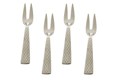 Classic Touch Dtf422n Set Of 4 Dessert Forks