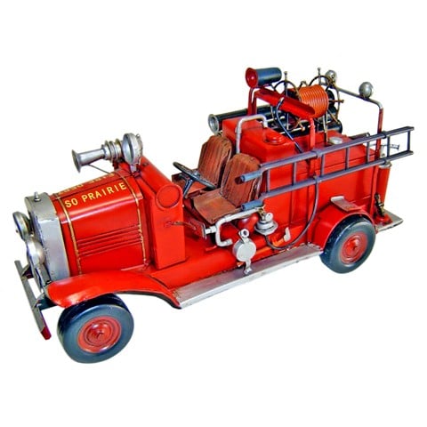 Ja-0044 1927s Fire Engine - 7.5 X 15 X 6 In.