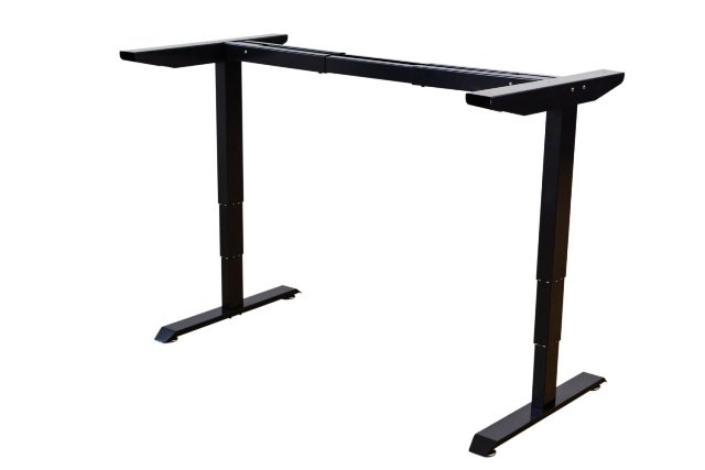 Abc592bk Electric Height Adjustable Desk Dual Motor With 4 Pre Set Features & Led Height Screen, Black