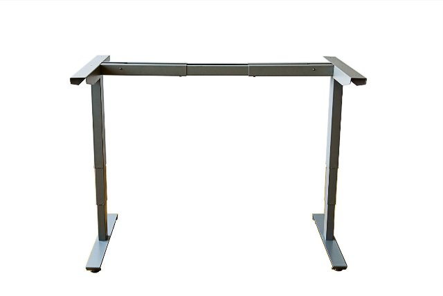 Abc592gr Electric Height Adjustable Desk Dual Motor With 4 Pre Set Features & Led Height Screen, Gray