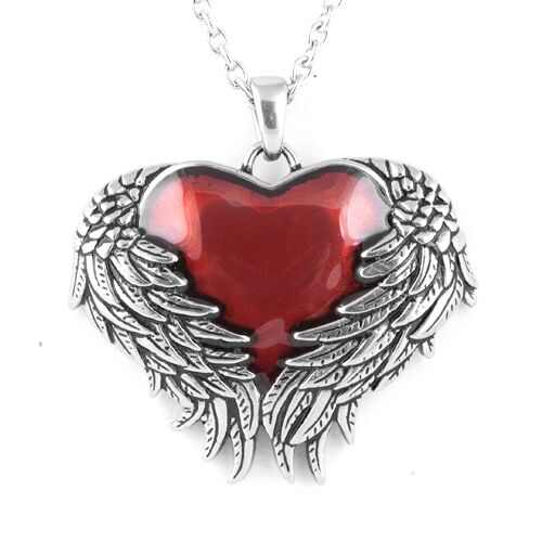 Cn092 Guarded Heart Necklace