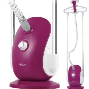 Gs68-bj Orchid Professional Dual Bar Garment Steamer With Double Insulated Woven Hose & 4 Steam Settings, 1500 Watt - Orchid
