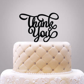 Ducky Days 2519024 Thank You Cake Topper
