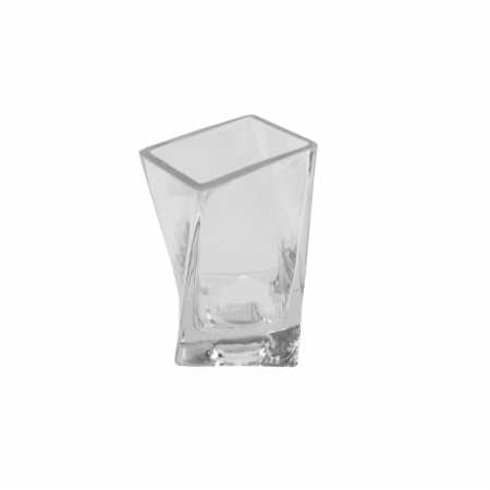 Gordon 32021363 5.75 In. Dual Purpose Transparent Glass Tea Light Candle Holder