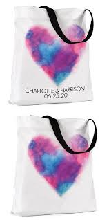 Hortense B Hewitt 38952p Personalized Painted Heart Tote Bag