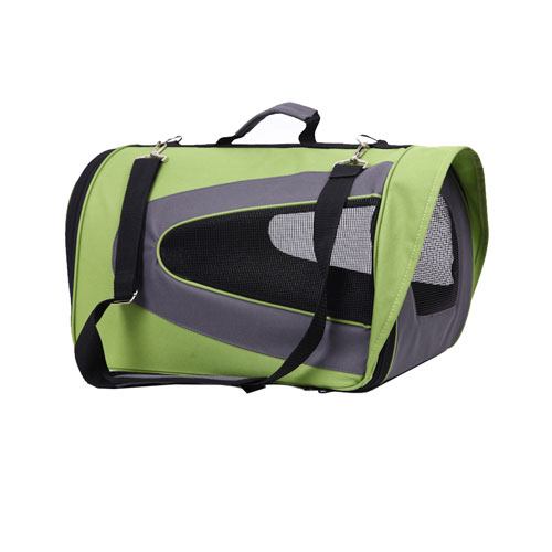 Iconic Pet 51707 Furrygo Universal Collapsible Pet Airline Carrier, Lime Green - Small