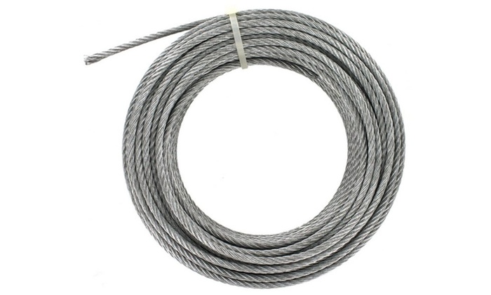 50075 100 Ft Galvanized Pre-cut Cable - 1-16 - 7 X 19 In.