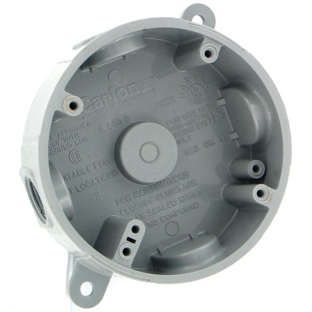 E365dr 4 In. Round Weatherproof Box