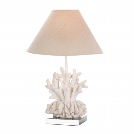 10017445 White Coral Lamp