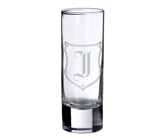 Lillianrose G153 J Single Shot Glass Monogram - J