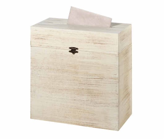 LillianRose GA565 Rustic Wooden Card Box