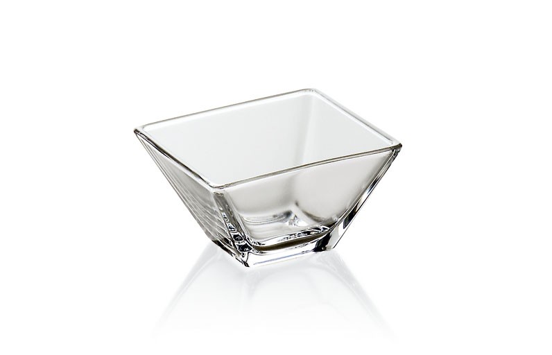 E60189-d-s6 4.3 X 4.3 In. Torcello Glass Individual Bowl, Clear - Set Of 6