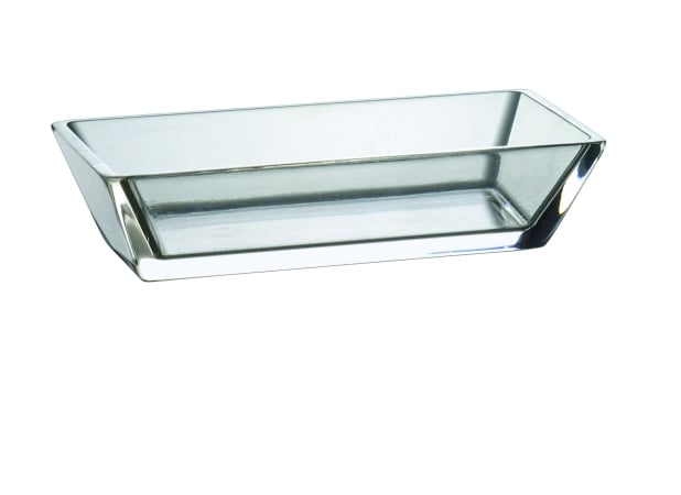 E62234-d-s6 5.1 X 2.4 In. Torcello Glass Rectangular Individual Bowl, Clear