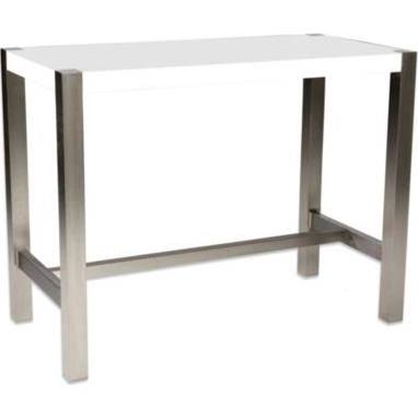 Er-1079-18 Riva Countertable, White - 36 X 47 X 24 In.