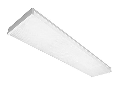 Acw-20-4h-unv-30k 4 Ft. High-output Dimmable Led Wraparound With Prismatic Acrylic Lens In 3000k