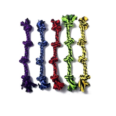 784369295252 25 In. Nuts For 4 Knots Rope Toys, Assorted