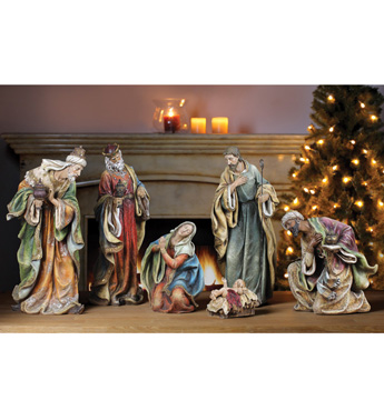 46008 Nativity Set Figurine, Set Of 6