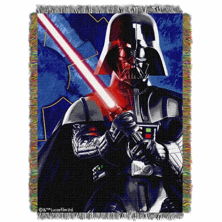 1dsw-05100-0005-ret Star Wars Sith Lord Throw, 48 X 60 In.