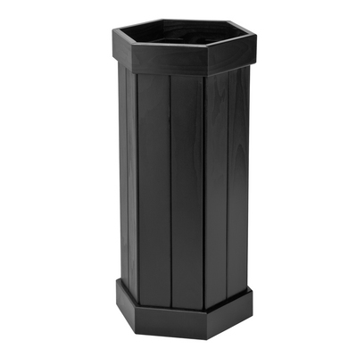 UPC 015905500050 product image for Central Garden & Pet - Aquatic 158112 10 gal Hexagon Pine Stands Black | upcitemdb.com
