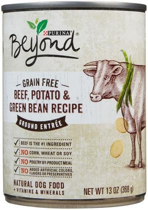 178097 13 Oz Beyond Beyond Grain-free Wet Dog Food - Beef, Potato & Green Bean Recipe, Case Of 12