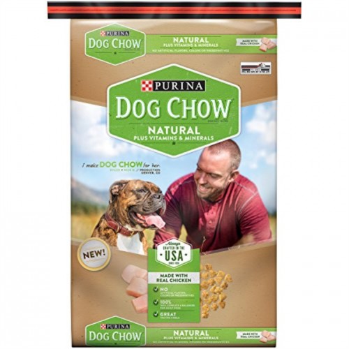 178292 16.5 Lbs Dog Chow Natural With Real Chicken Dry Dog Food