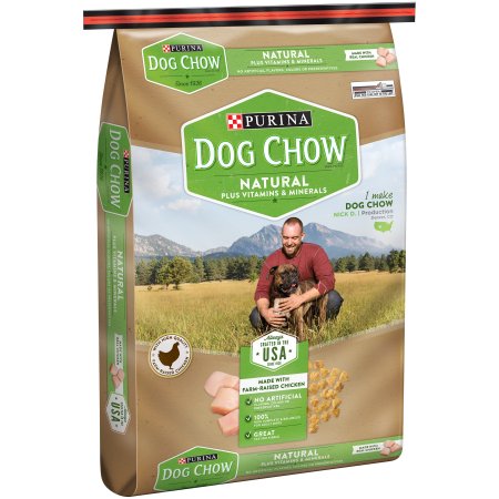178293 32 Lbs Dog Chow Natural Plus Vitamins & Minerals Dog Food