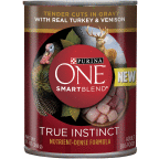178305 13 Oz One Smartblend Wet Dog Food True Instinct Tender Cuts With Real Turkey&venison, Case Of 12