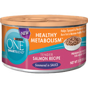 178659 3 Oz One Smartblend Healthy Metabolism Salmon Cat Food, Case Of 24