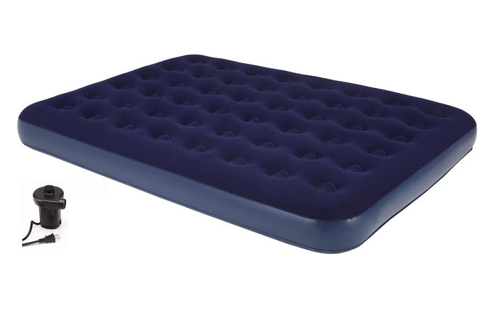 Ab75flac04 Second Avenue Collection Full Air Mattress With Electric Air Pump
