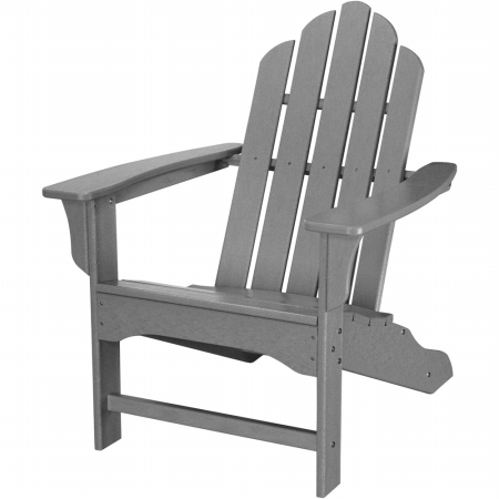 Hvlna10gy All-weather Adirondack Chair, Grey