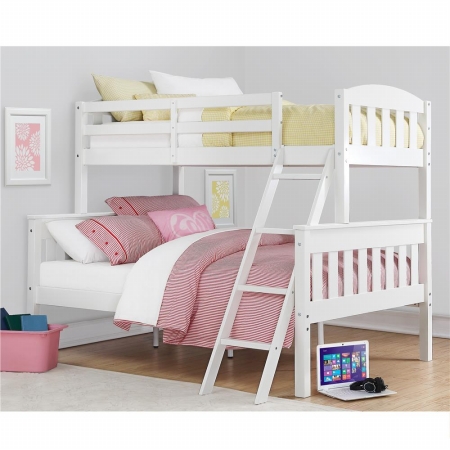 Da7499w Airlie Twin Over Full Bunk Bed, White