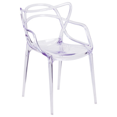 Fm358 32.25 X 16 X 16 In. Miles Crystal Stackable Chair