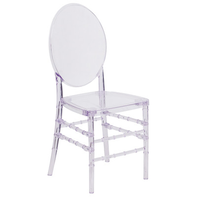Fm351 36.75 X 16.25 X 17.75 In. Victoria Crystal Stackable Chair
