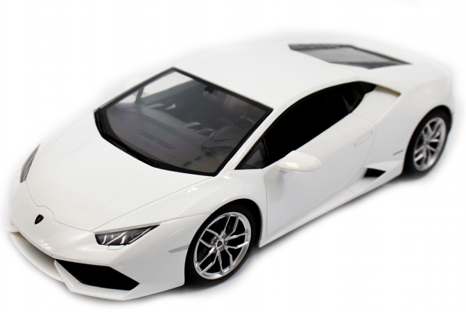 Lh14w 1-14 Lamborghini Huracan Lp 610 4 Radio Remote Control Model Car, White
