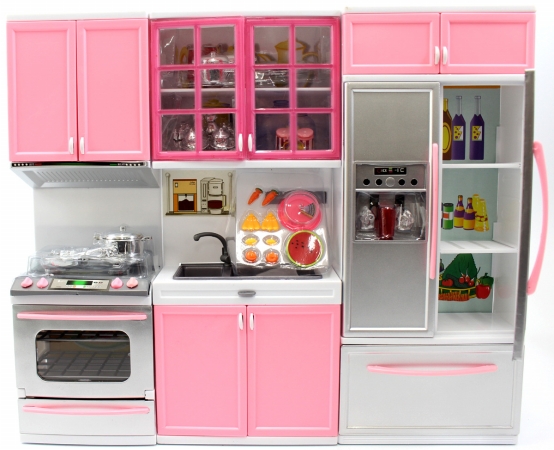 Ps10p Modern Battery Operated Kitchen Playset